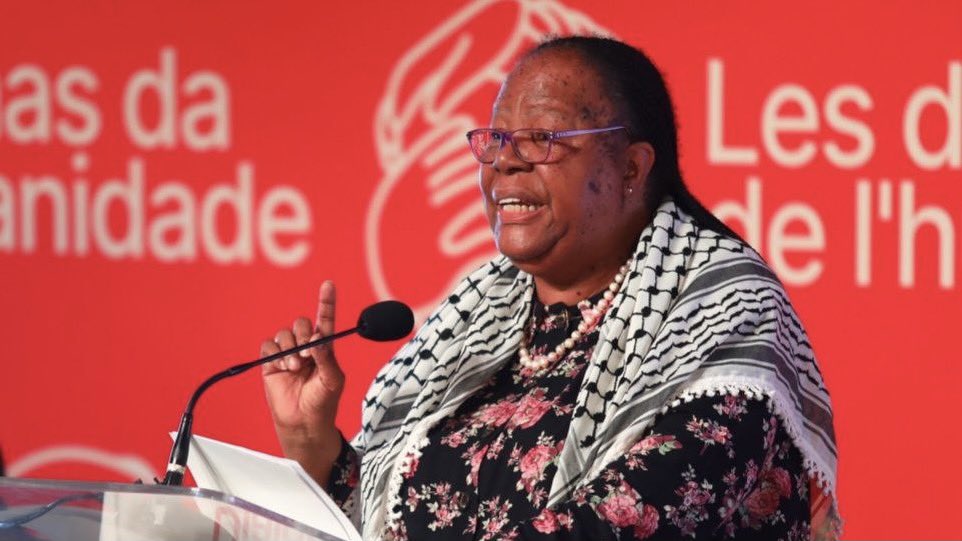 GUnderground_TV's tweet image. South Africa’s🇿🇦 Foreign Minister Naledi Pandor says her family is being threatened by Israeli agents because of South Africa’s support for Palestinians in Gaza at the ICJ:

“I felt that [it would] be better if we had extra security. But what I’m more concerned about is my…