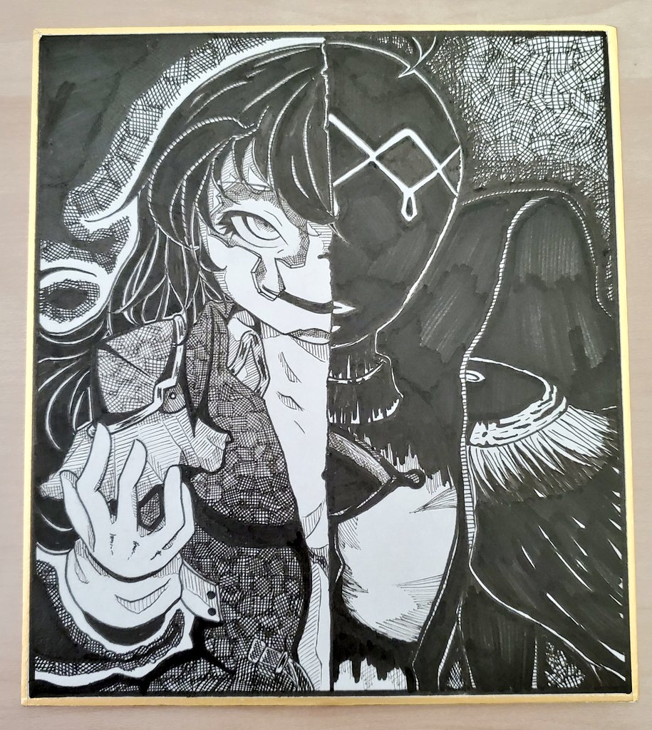 アナログ絵なんて三年前の色紙しかねぇぞ!! 