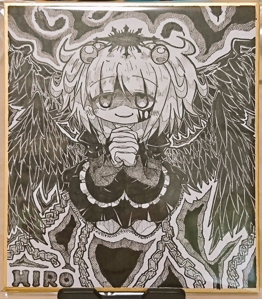 アナログ絵なんて三年前の色紙しかねぇぞ!! 