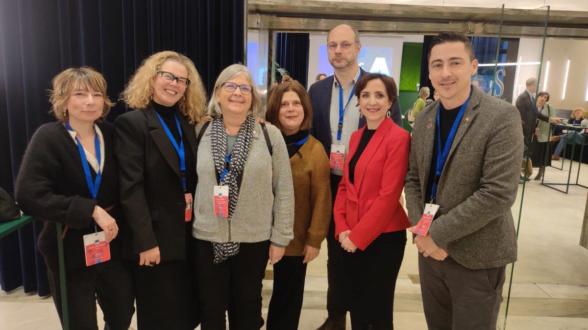 EuropUnivTech's tweet photo. 👨‍💻📌Iwona Jablonska, Magali Gillain, Anila Troshani and Vanessa Debiais-Sainton from @eu_comission #EACEA in the European Universities Coordinators’ Meeting in Brussels with members of #EUT+ Secretariat General representatives 👉https://t.co/TCW0rTubAU  #eutplus #eutaccelerate https://t.co/qywu4QNRFy