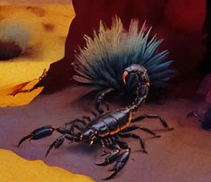 DrBioblogo's tweet photo. El escorpión mutante de la portada de Estopa.
Para analizar con los alumnos de #biogeo
#FelizViernes https://t.co/7h6LPYfYBh