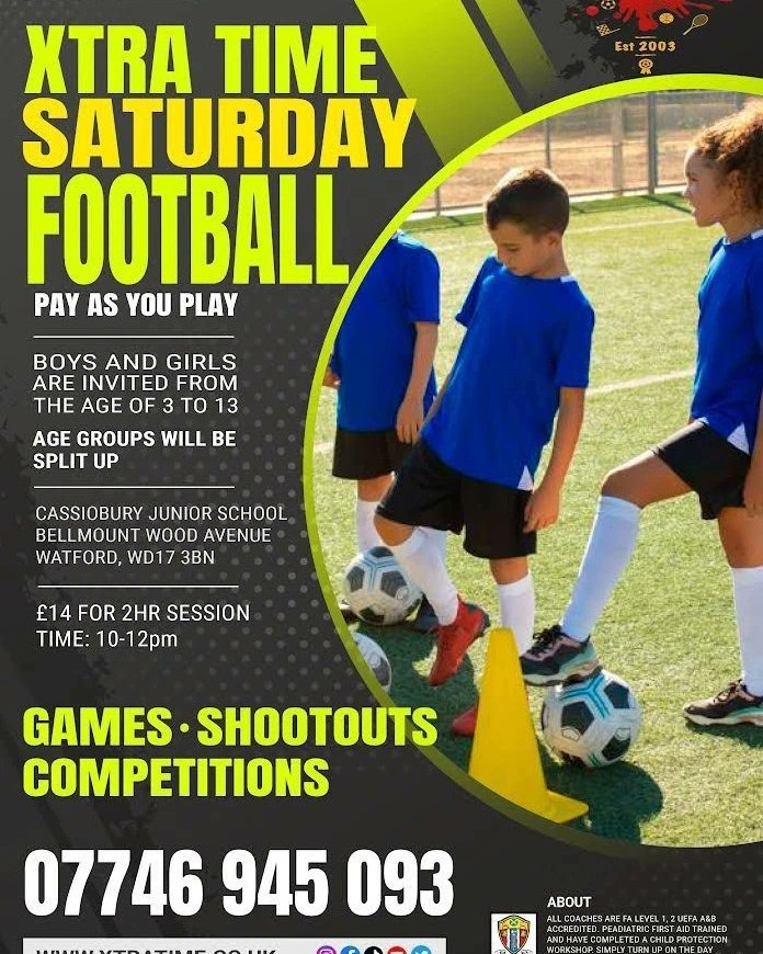 Saturday Football tomorrow... who's coming? 

We hope to see you there!!😁👍💯

#football #Saturdayfootball #penalty #cassiobury #knutsford