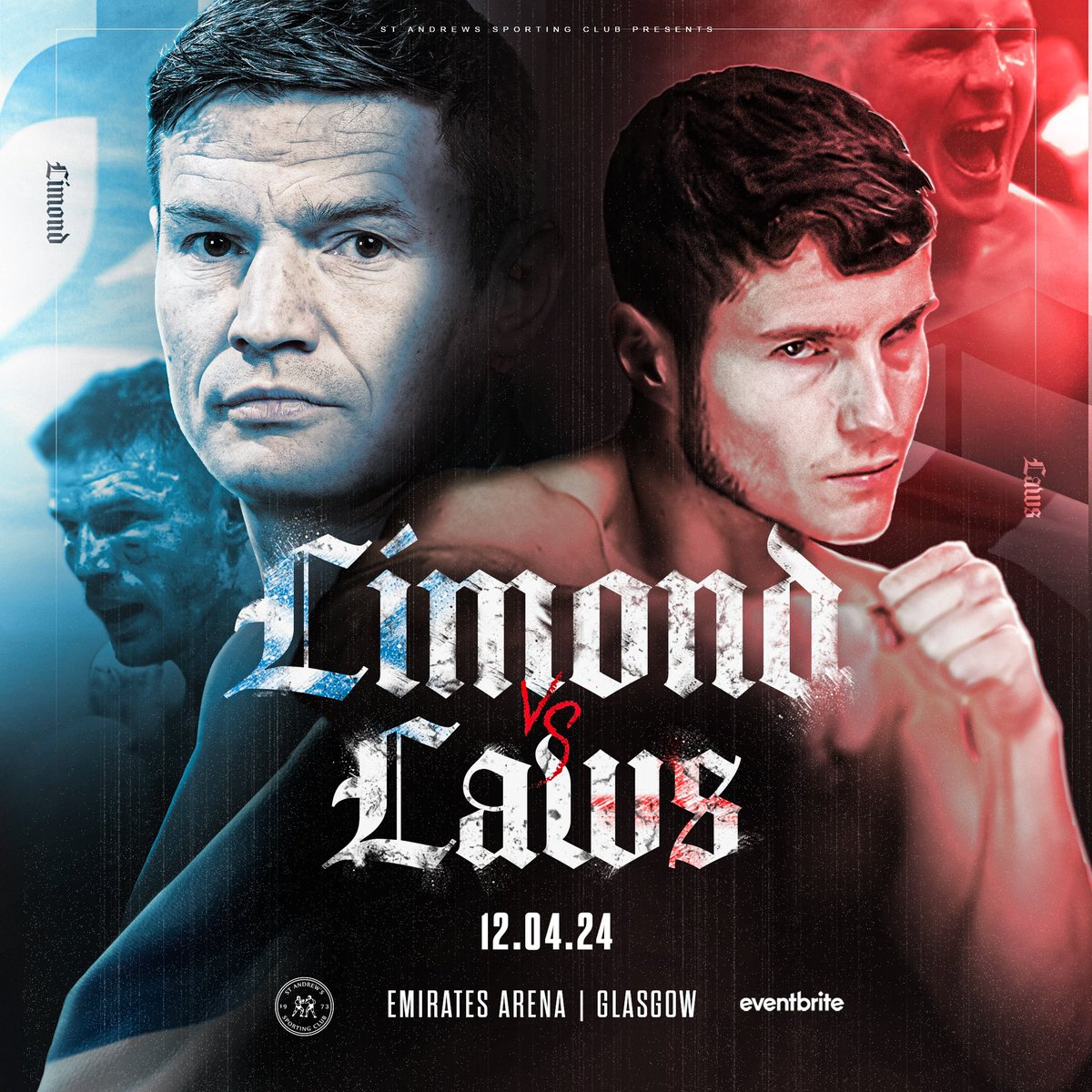 𝑳𝑰𝑴𝑶𝑵𝑫 𝑽𝑺 𝑳𝑨𝑾𝑺 - 𝑻𝑰𝑪𝑲𝑬𝑻𝑺 𝑶𝑵 𝑺𝑨𝑳𝑬 𝑵𝑶𝑾 🔥 

Willie Limond vs Joe Laws
Friday 12th April
Emirates Arena (Main Hall)

𝙁𝙚𝙖𝙩𝙪𝙧𝙞𝙣𝙜 𝙖 𝙨𝙩𝙖𝙘𝙠𝙚𝙙 𝙪𝙣𝙙𝙚𝙧𝙘𝙖𝙧𝙙 🏴󠁧󠁢󠁳󠁣󠁴󠁿💥 

Jake Limond | Tyler Jolly | Sean Lazzerini | Ryan Carlin | &amp; More to come!