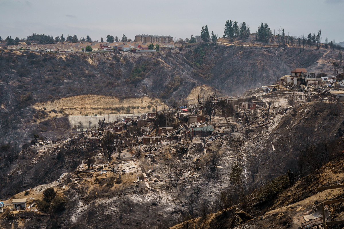 Chief_Cecilia's tweet photo. My country is hurting. Chile's devastating fires have left hundreds people dead and thousands homeless. The Chilean Canadian Community Association of Calgary has an online fundraiser to send support. Please consider donating/sharing! #HopeForChile #Chile https://t.co/HXH3GqilyU https://t.co/m7LkgLUky6