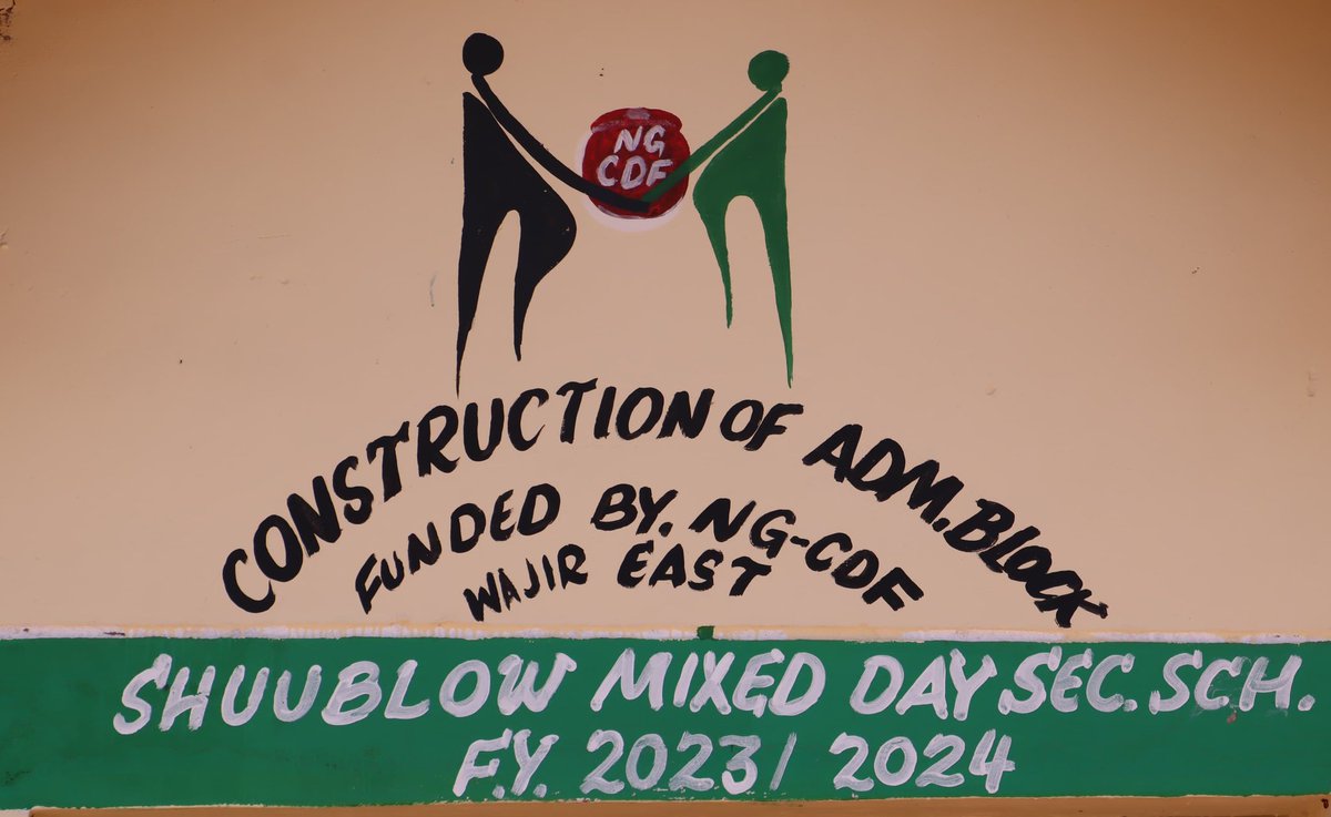 Honadendaud's tweet image. 2/2:  Shucublow Secondary Launch: Excited to open Shucublow Secondary School, enrolling 120 students in 3 weeks, addressing the need for secondary education.

Committed to serving Wajir East! #DevelopmentTour #EducationForAll