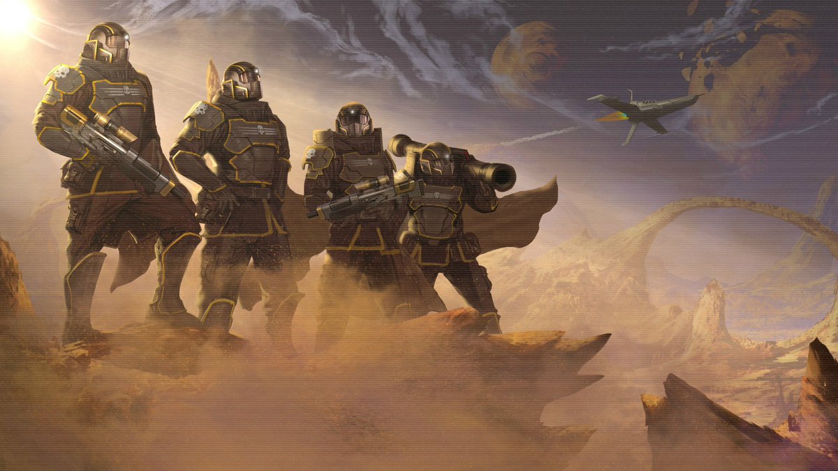Congrats <a href="/ArrowheadGS/">Arrowhead Game Studios</a> on the <a href="/helldivers2/">HELLDIVERS™ 2</a> launch! 

Our team is having a blast playing together and dispensing peace for the Federation of Super Earth.