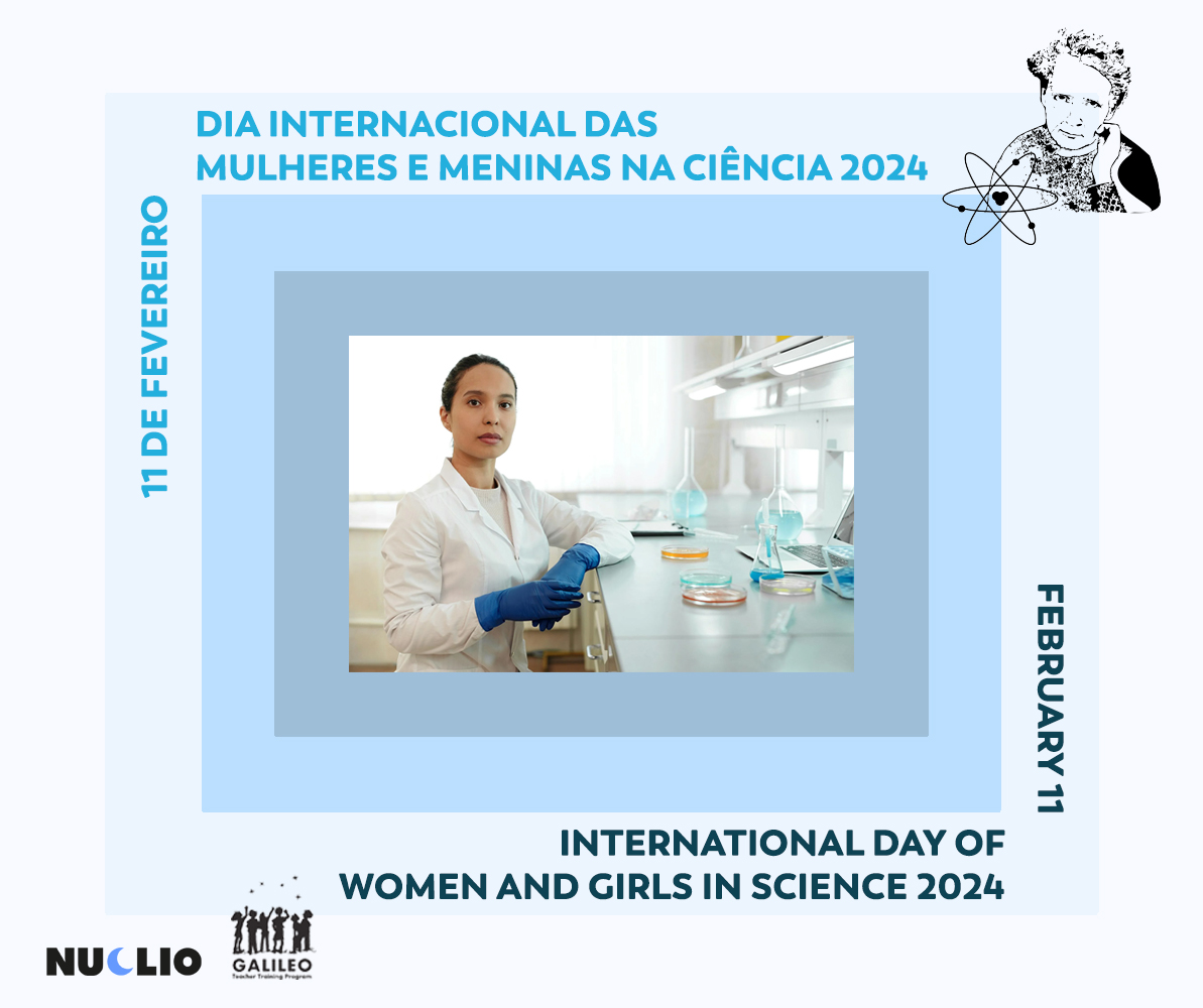 nuclio_pt's tweet photo. 📍11 Fevereiro - #MulheresnaCiência
Celebramos as mulheres e meninas que diariamente quebram barreiras em ciência, abrindo caminho para futuras gerações de cientistas!
#WomenInScience #February11 #inclusão #inclusion #NUCLIO @galileoteachers #GTTP https://t.co/S10ktFrFWs