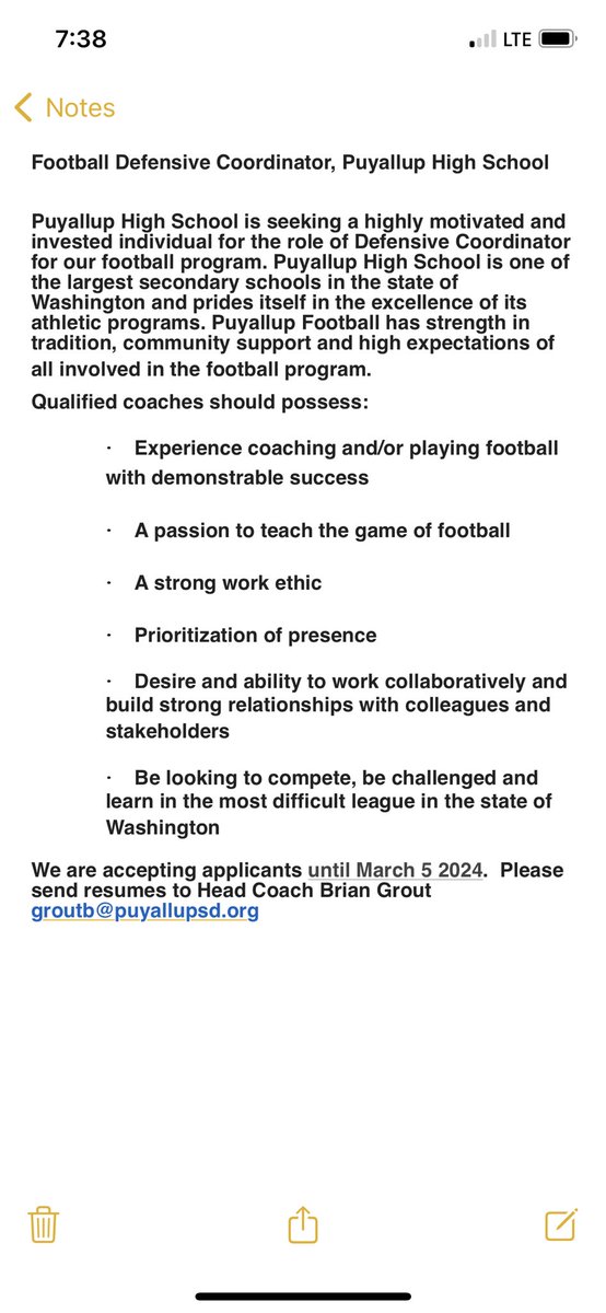 Puyallup Football tweet media