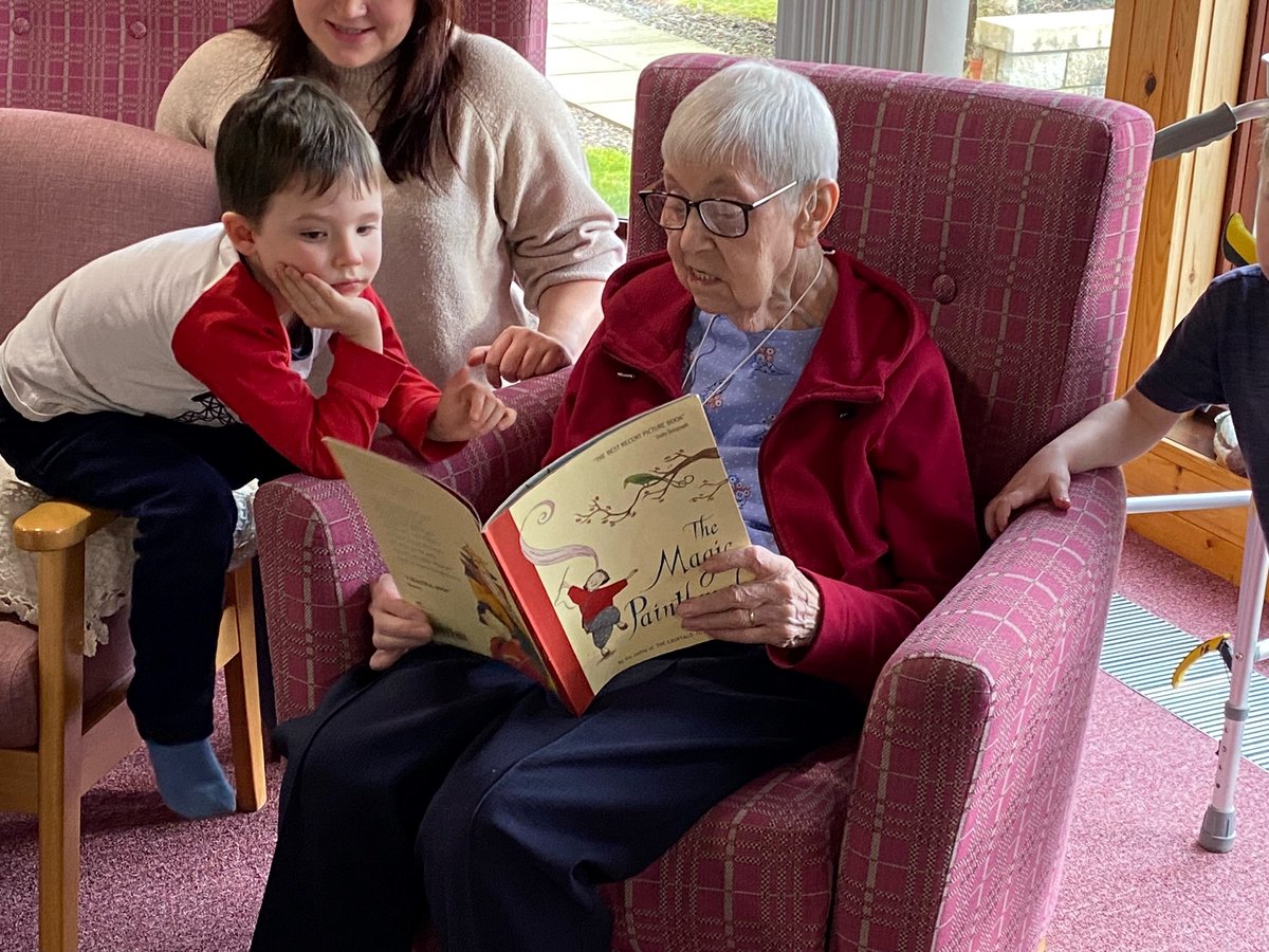 Riverside House in Peebles was a buzz this week when a local nursery class from Kingsland Primary School enjoyed a visit. This lively session was dedicated to the enjoyment of books and storytelling through our sponsorship of the Borders Book Festival. bit.ly/49aHwnM