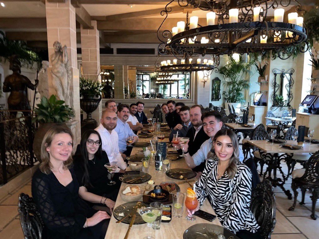 RCKpartners's tweet photo. Great team catch-up this week at #Sheesh, London. Thanks for having us!

#RCKPartners #Team #London https://t.co/L6DxBWtgWH