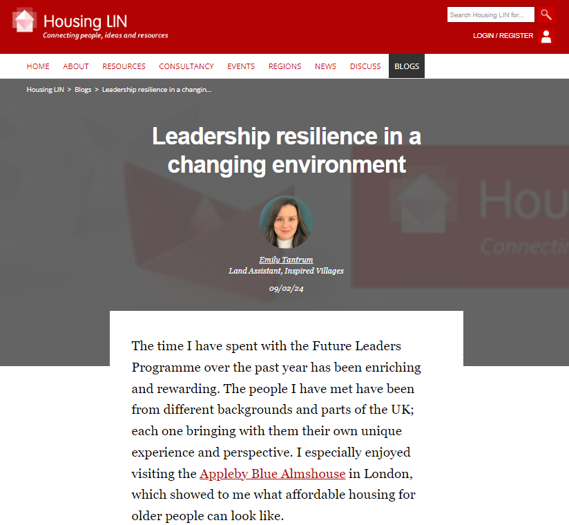HousingLIN's tweet image. ✍️We&apos;re delighted to share a new #HLINblog by Emily Tantrum, Land Assistant at @InspiredLifeUK , who reflects on her experience with the #FutureLeaders Programme &amp;amp; the importance of being able to weather the storms on a #leadership journey!

housinglin.org.uk/blogs/Leadersh… #FutureFriday