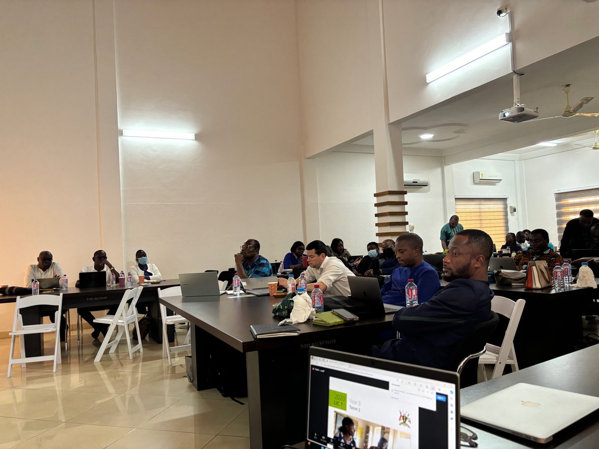 TTELGhana's tweet photo. This week, government agencies under the @moeghofficial, including @gheduservice, @nacca_ghana, @NTC_GH, @NSSGh_Official, @waecghanainfo, @CENDLOS_gh, GTEC &amp; Ghana TVET Service, held a 2-day planning meeting to review the progress &amp; implementation of secondary education reforms. https://t.co/3KQjvEIl6m