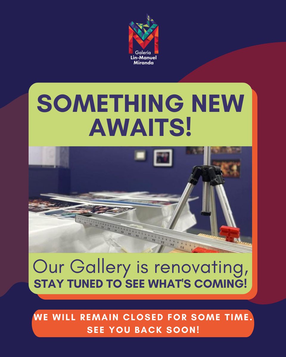 ✨️Something new is coming to our Gallery! We will be closing for renovations for some time. But no worries, it's gonna be awesome when we open up again. 🗣 Stay tuned for what's coming next!