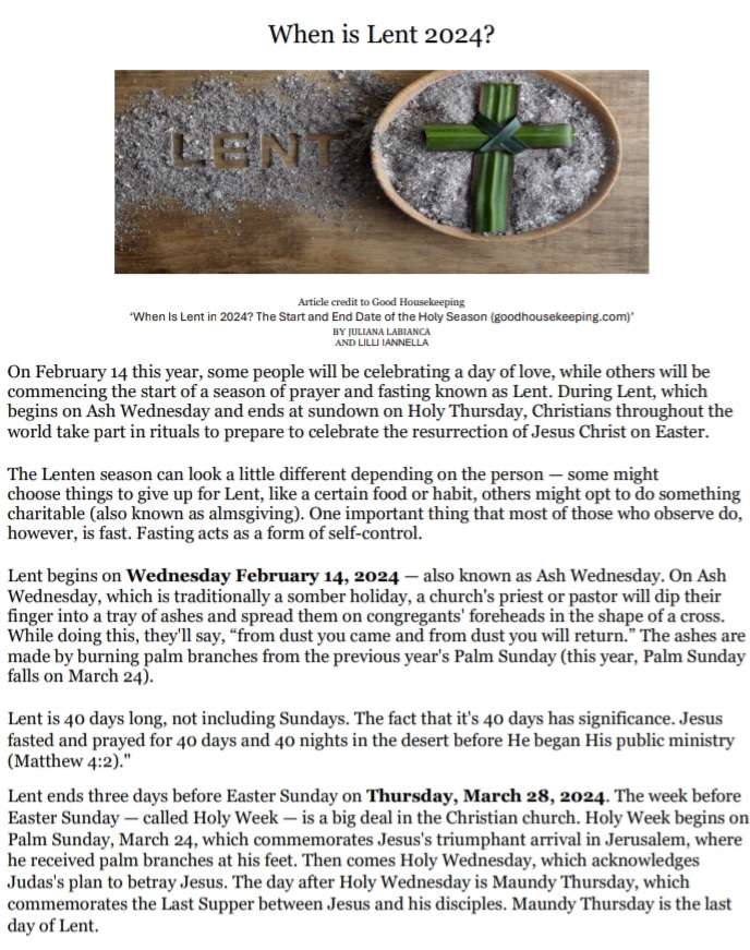 Curious about Lent and what it means? This article is for you! #Lent #goodreads #TheMoreYouKnow #JesusChrist #Godisgood #Easter #BlessedAndGrateful #Pray #Church #SundayService #GodMorningFriday #ThankfulEveryday #Blessings #articles