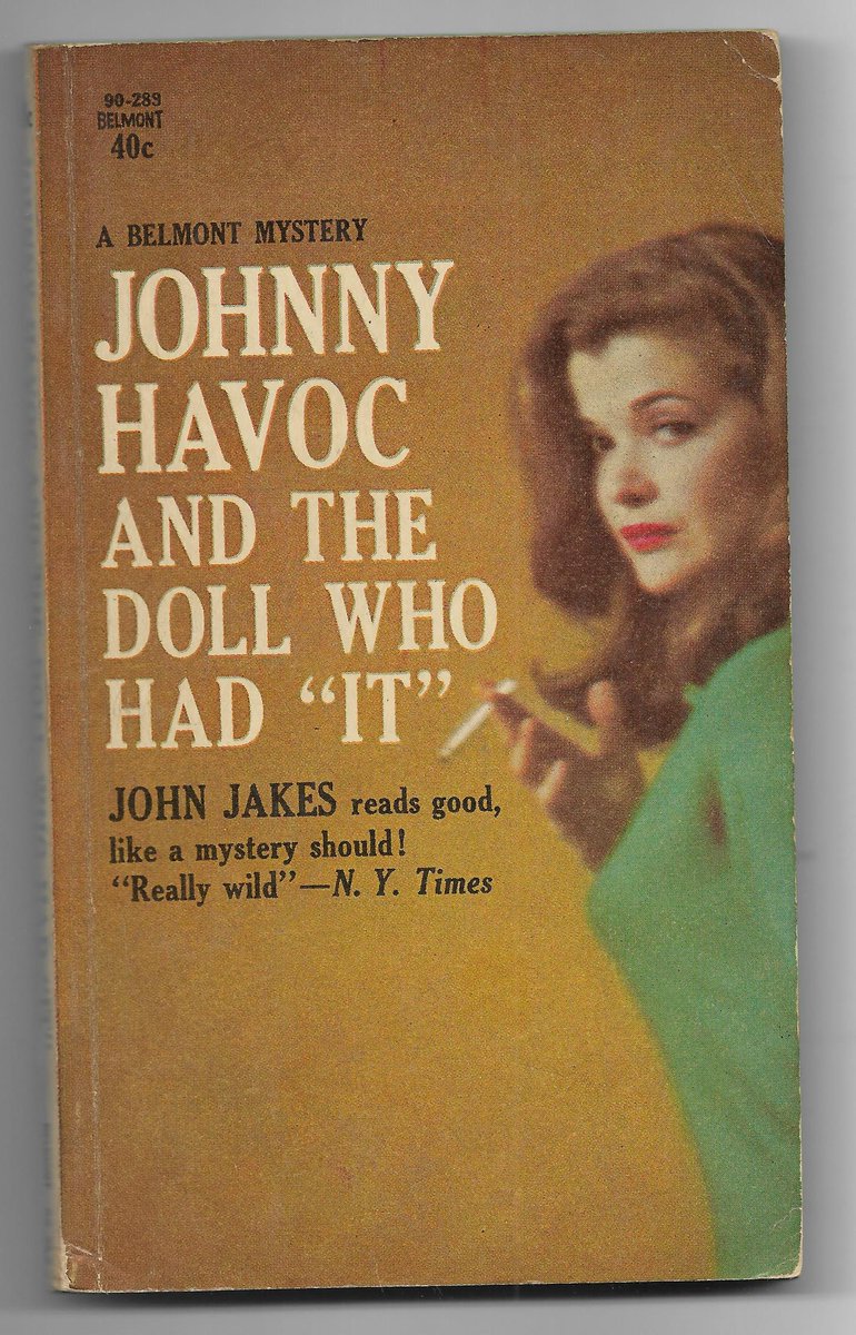 Johnny Havoc and the Doll Who Had 'It' by John Jakes - 1963 Be by ChrisMcMillenBooks etsy.me/3Sxg4JV via @Etsy Just added this to my Etsy store. Check out this and hundreds of other listings. Want to buy it direct? $17 shipping included. Just DM