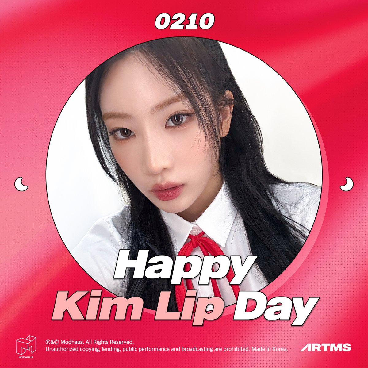 official_artms's tweet image. ❣️Happy birthday Kim Lip!❣️
1년에 하루뿐인 생일🎂 앞으로도 계속, 함께 축하해줄게✨
오늘 오후 5시! 유튜브 라이브에서 행복한 생일 함께해요🌷

-라이브 시간은 변경 가능성이 있습니다.-

❣️Happy birthday Kim Lip!❣️
A birthday that comes only once a year🎂 We'll continue to celebrate…