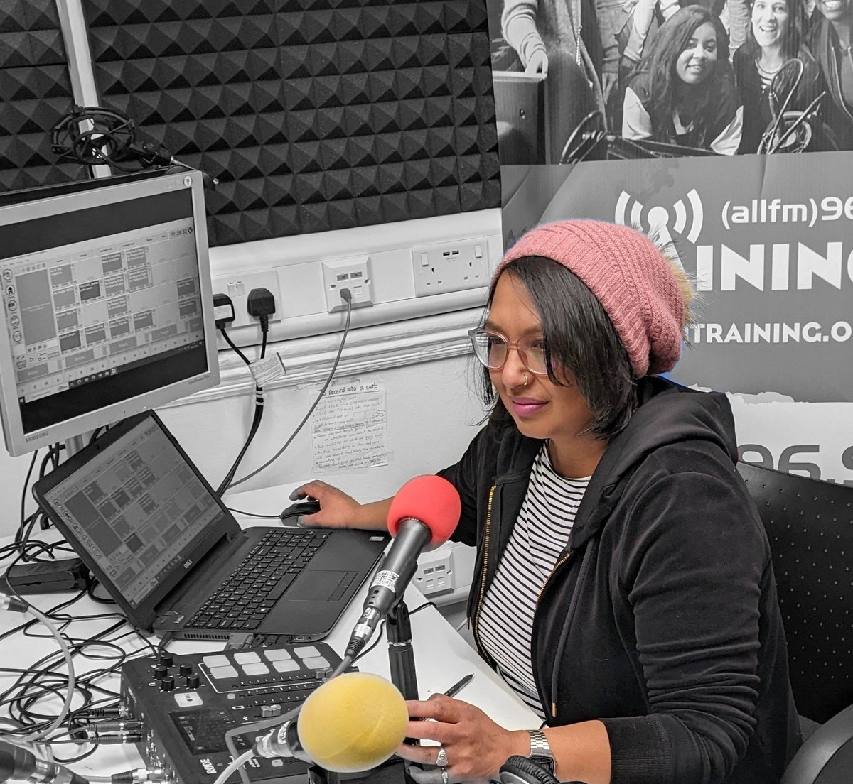 Back in the <a href="/ALLFM/">ALL FM 96.9</a> studio getting ready for tomorrow show 
💖 T H E L O V E P R O J E C T 💖
tune in 5pm for a mix perfectly in time for Valentine's Day 💘 
AllFm.org 
#electronicmusic #housemusic #progressivehouse #CommunityRadio