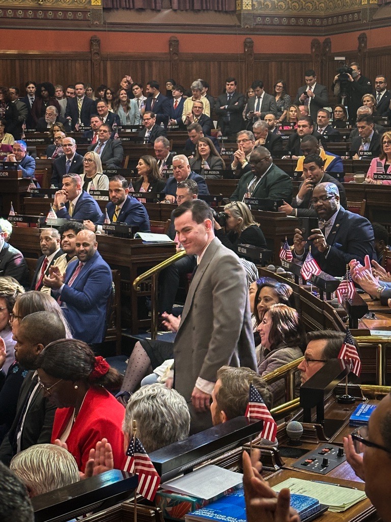 Thank you to @GovNedLamont for applauding aspiring educators, including Tanner Callahan from CCSU, at the State of the State Address! Read the full speech here: portal.ct.gov/Office-of-the-… @CTDOL