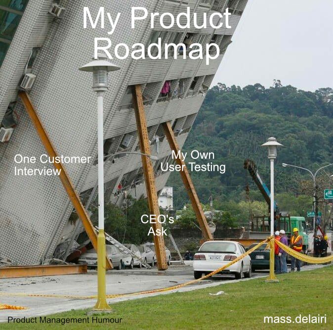 Typical product roadmap for new PMs ...