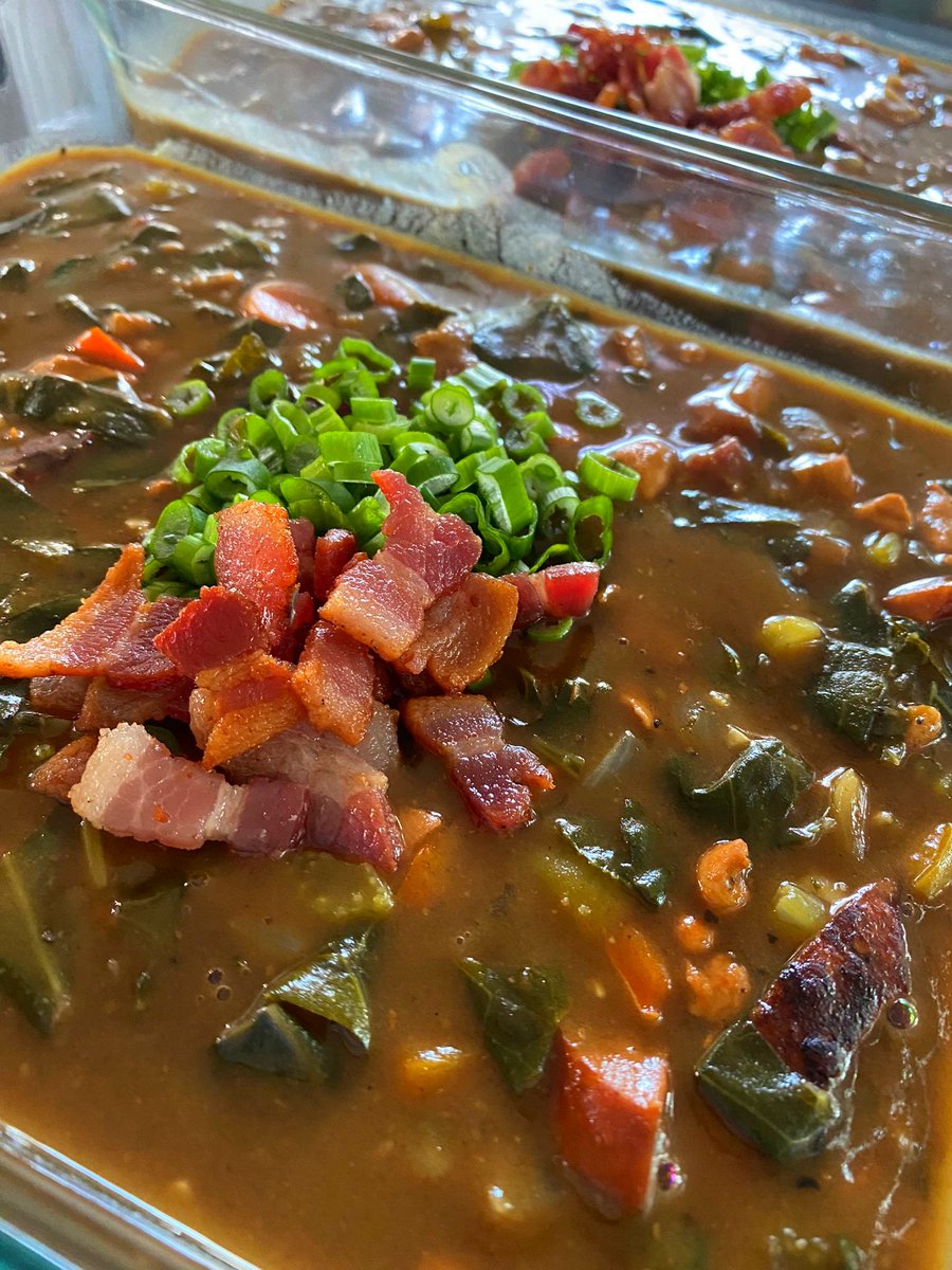 FriendThatCooks's tweet photo. This gumbo is more than a meal; it's a celebration of southern soul and comfort in a bowl! 😍🍽️ #GumboMagic #ComfortFood #SoulFoodJourney https://t.co/IvNhTOuylm