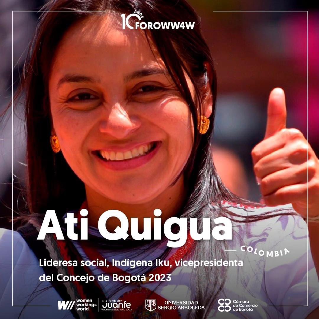 Este 15 de febrero estaré en mi querida Bogotá moderando el panel: ¿Por qué la inclusión hace el mundo más diverso, rico, creativo y emocionante? Reencontrarnos con valiosas mujeres quienes han desafiado la vida misma para convertirse en referentes dentro de sus comunidades y…