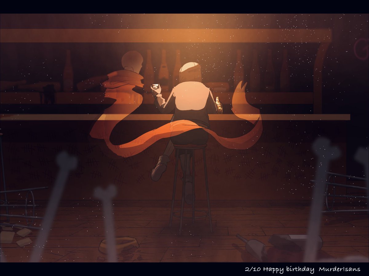 #HappyBirthday_Dusttale
#undertaleAU
おめでとう！！🎉🎉🎉