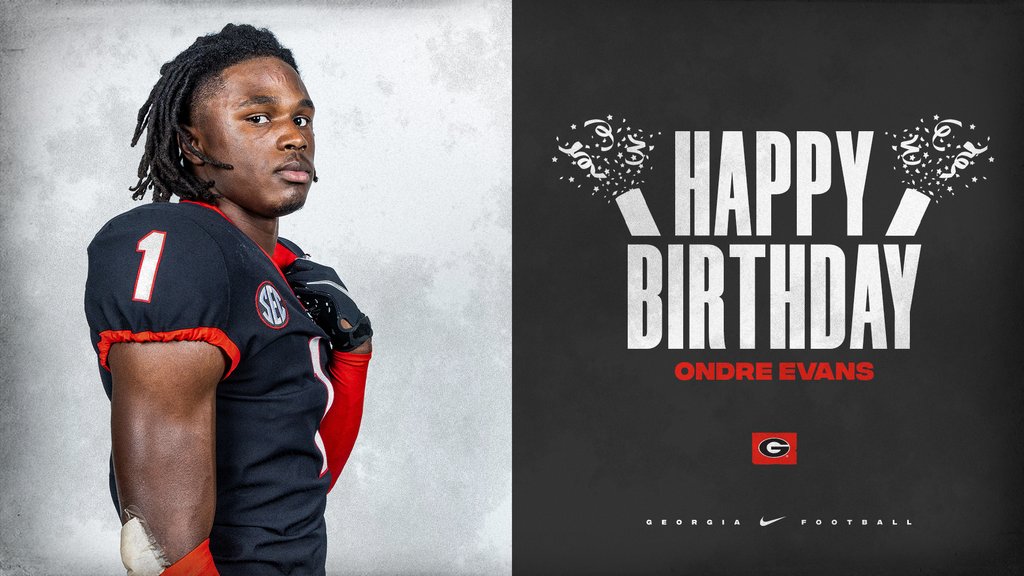 Happy Birthday, <a href="/OndreEvans/">Ondre evans ✞ ⭐️⭐️⭐️⭐️</a> !!

#GoDawgs
