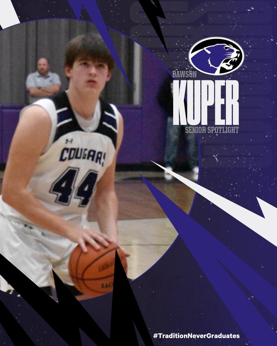 centralcougsbb's tweet photo. Dawson Kuper - Aviston, IL
A stretch four who has an high basketball IQ, plays bigger than he is, and is arguably the best 3pt shooter in the program.  Dawson loves being the leader of our bench mob, looking drippy, and playing video games! https://t.co/UANHo4dhvq