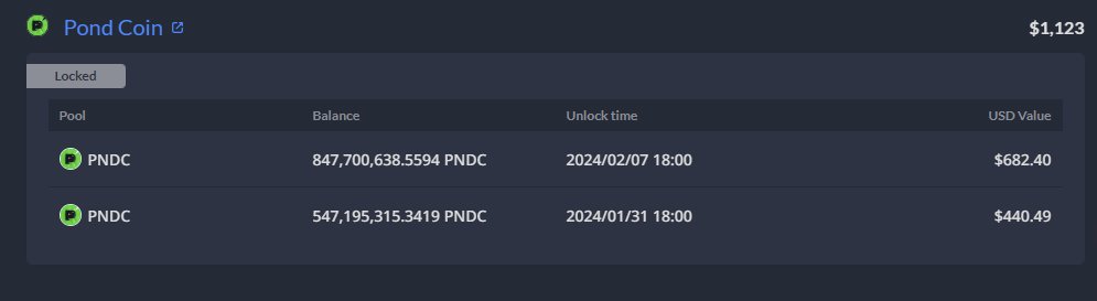 Can someone tell me, why i cant claim, no reward and nothing i can do about my PNDC Tokens? Thank you. <a href="/Pond0x/">Pond0x</a>