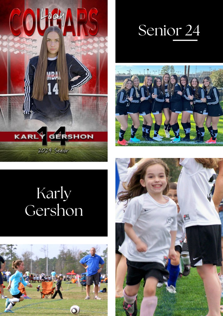 Senior recognition-Our Captain @karlygershon is a 4 year varsity letterman and our header loving defensive mid! Karly will be attending Syracuse University and plans on majoring in Sports Analytics! ❤️🤍🦬 #seniornightistonight @THS__athletics @TISD_athletics 📸@trueexpr