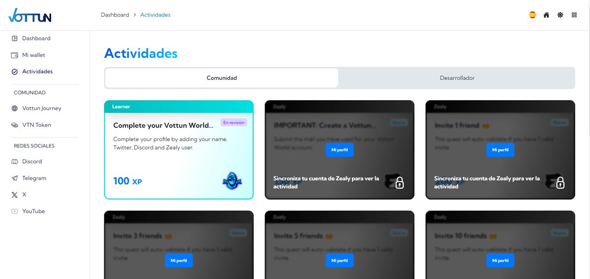 ¿Quieres farmear un airdrop sin gastar NADA? 😏

Pues estate atento a la oportunidad que te voy a explicar

El proyecto es <a href="/Vottun/">VOTTUN🌐🔗</a>, empresa enfocada Web3 enfocada en ayudar a las empresas Web2 ya que  permite a cualquier empresa/desarrollador crear, interactuar y gestionar todo