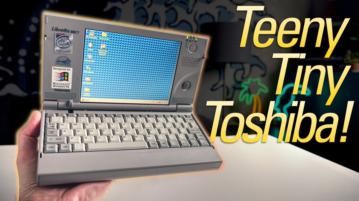 Toshiba's Libretto series is an icon of vintage tiny laptops. I