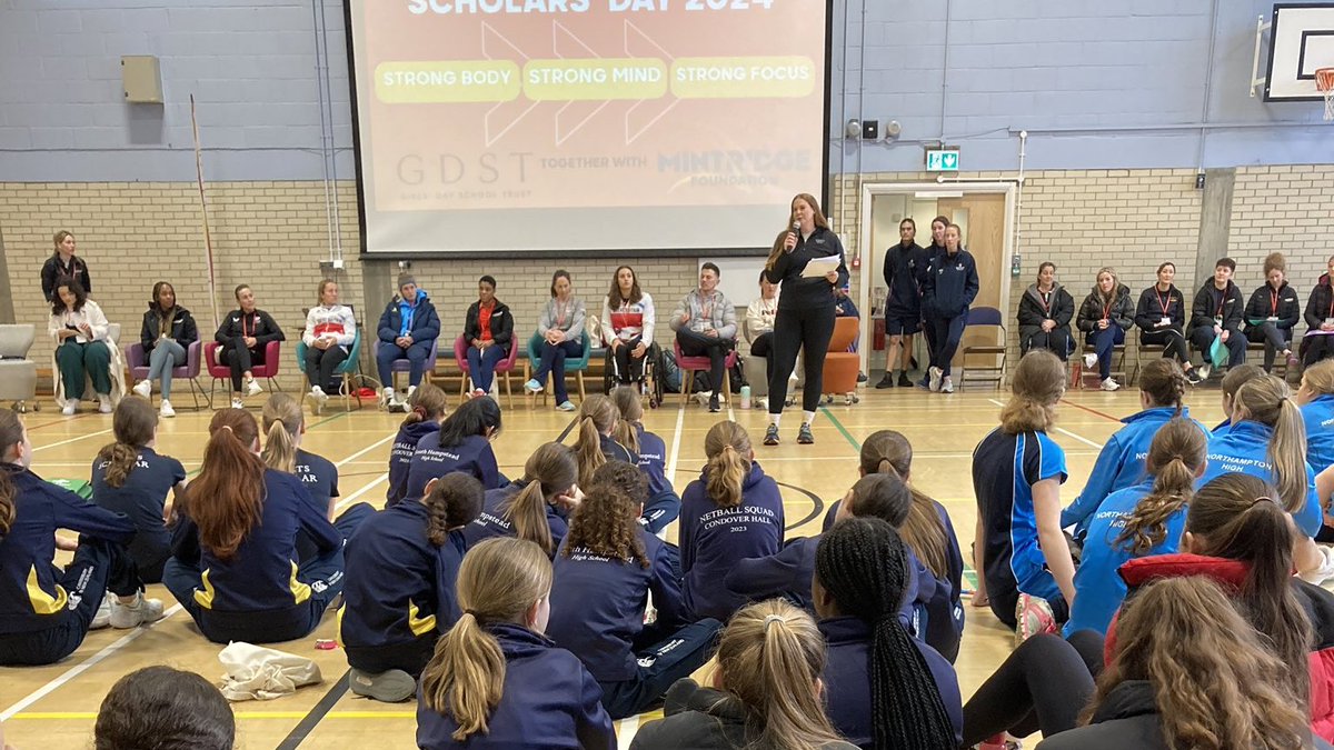 Today was our third year running #GDST Sports Scholars' Day & what a day it was! Hundreds of GDST athletes across our family of schools competed, collaborated & were inspired by elite Olympians & Paralympians! #GDSTsport #LoveSport #SportMatters #WomenInSport @MintridgeFDN