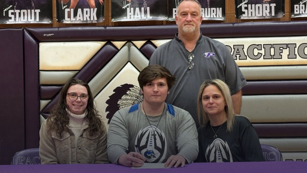 PHS_Athletics's tweet photo. Congratulations to Brandon Brown on signing with Culver-Stockton College to continue his academic and football career! Good luck Brandon! #rolltribe https://t.co/0M4gFYGIvb