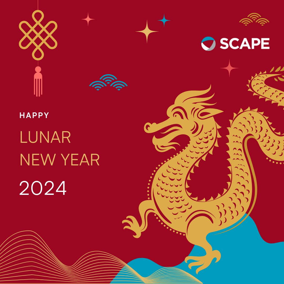 Happy Chinese & Lunar New Year from all of us across the SCAPE Group!