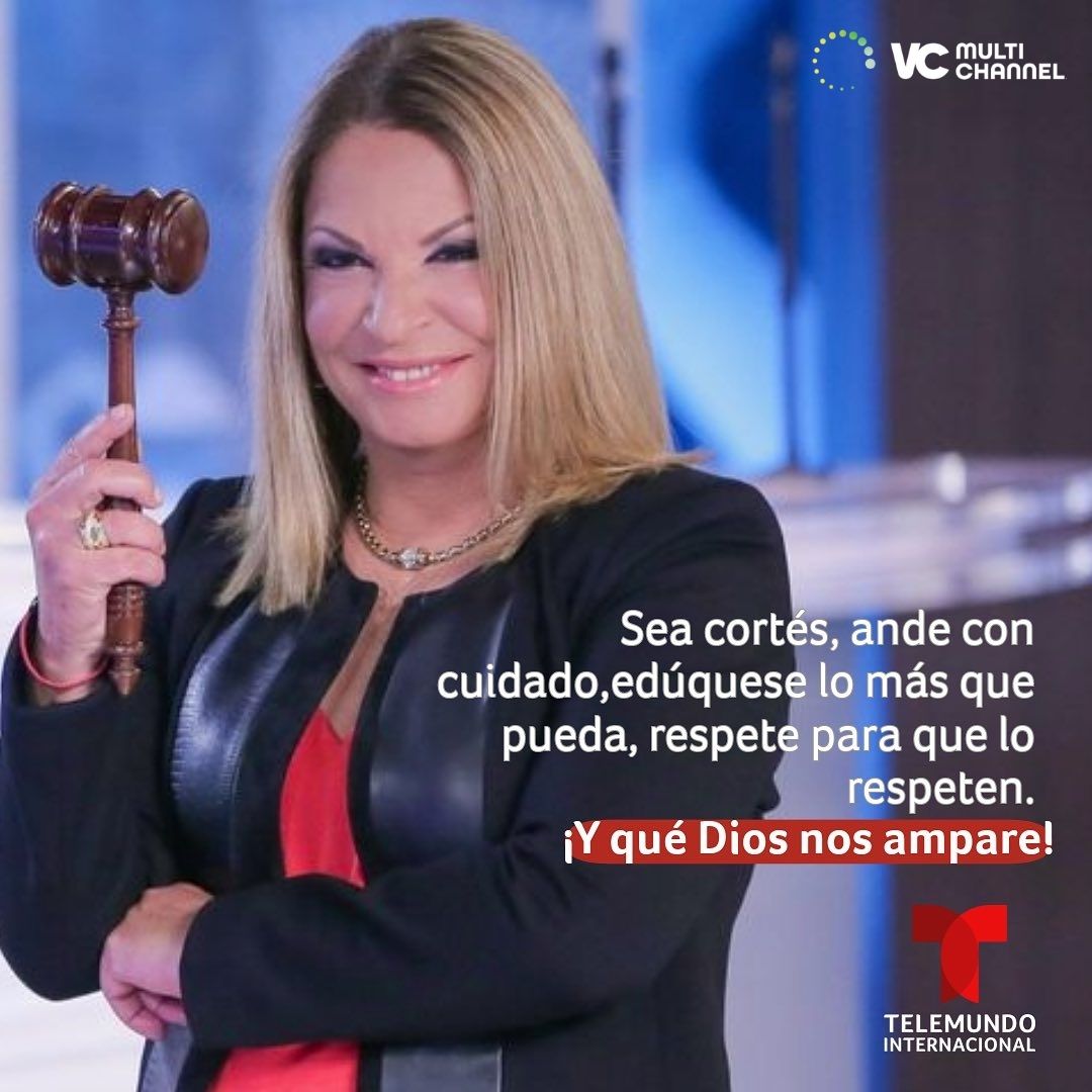 multichannelve's tweet photo. Nos encantan los consejos de la Doctora Polo, por eso hoy te recordamos uno de ellos. 🤭🤭 No dejes de ver Caso Cerrado, por Telemundo.

#Telemundo #CasoCerrado #VCMultichannel https://t.co/9RMrz4B9AG