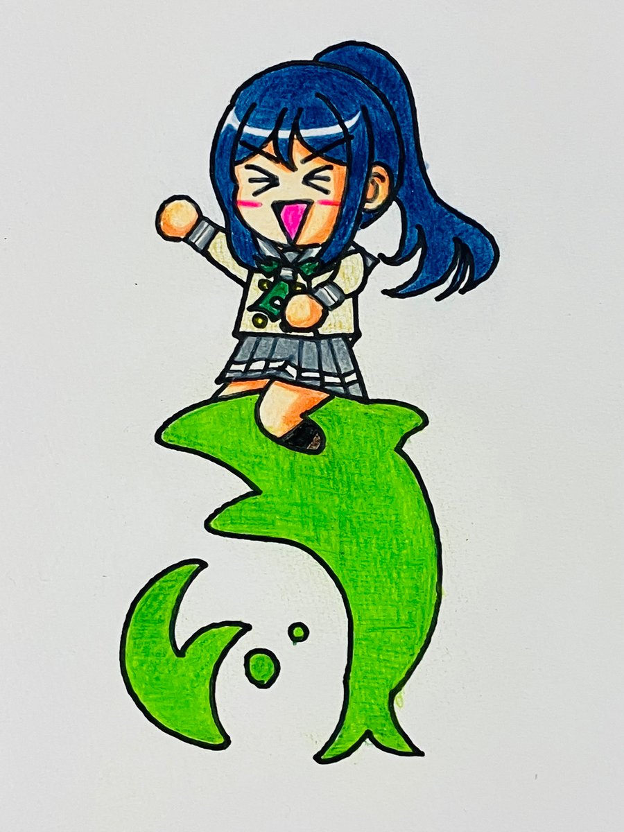 松浦果南 「果南ちゃん誕生日おめでとう!!とはいえ去年の再掲でごめんよ#松浦果南生誕祭202」|ほむらのイラスト