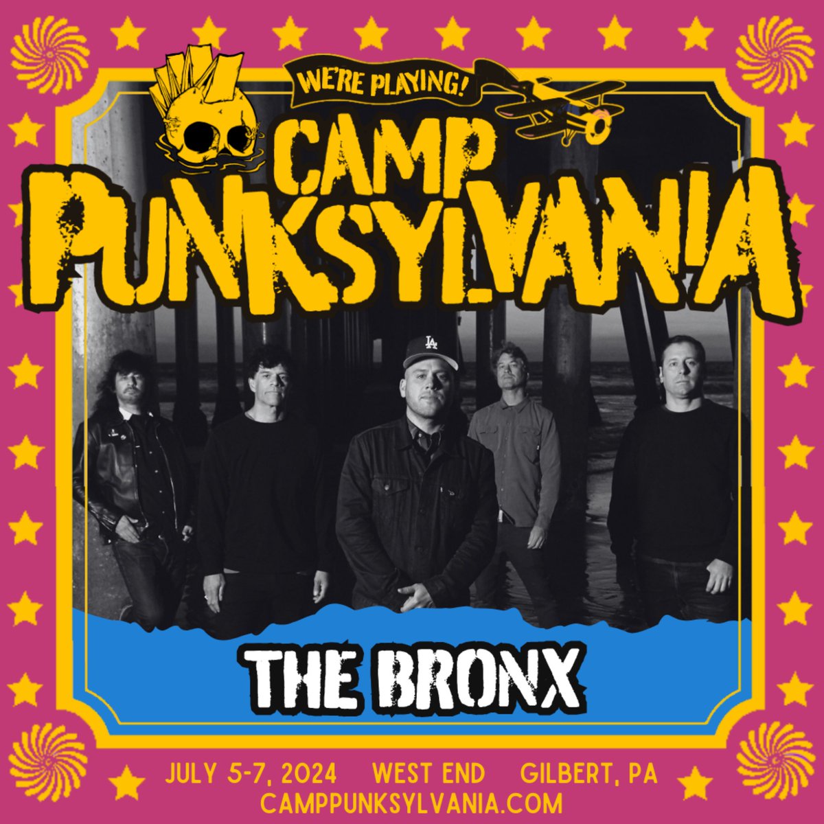 It’s on at Camp Punksylvania 4th of July Weekend! 👊Tickets on sale now at camppunksylvania.com