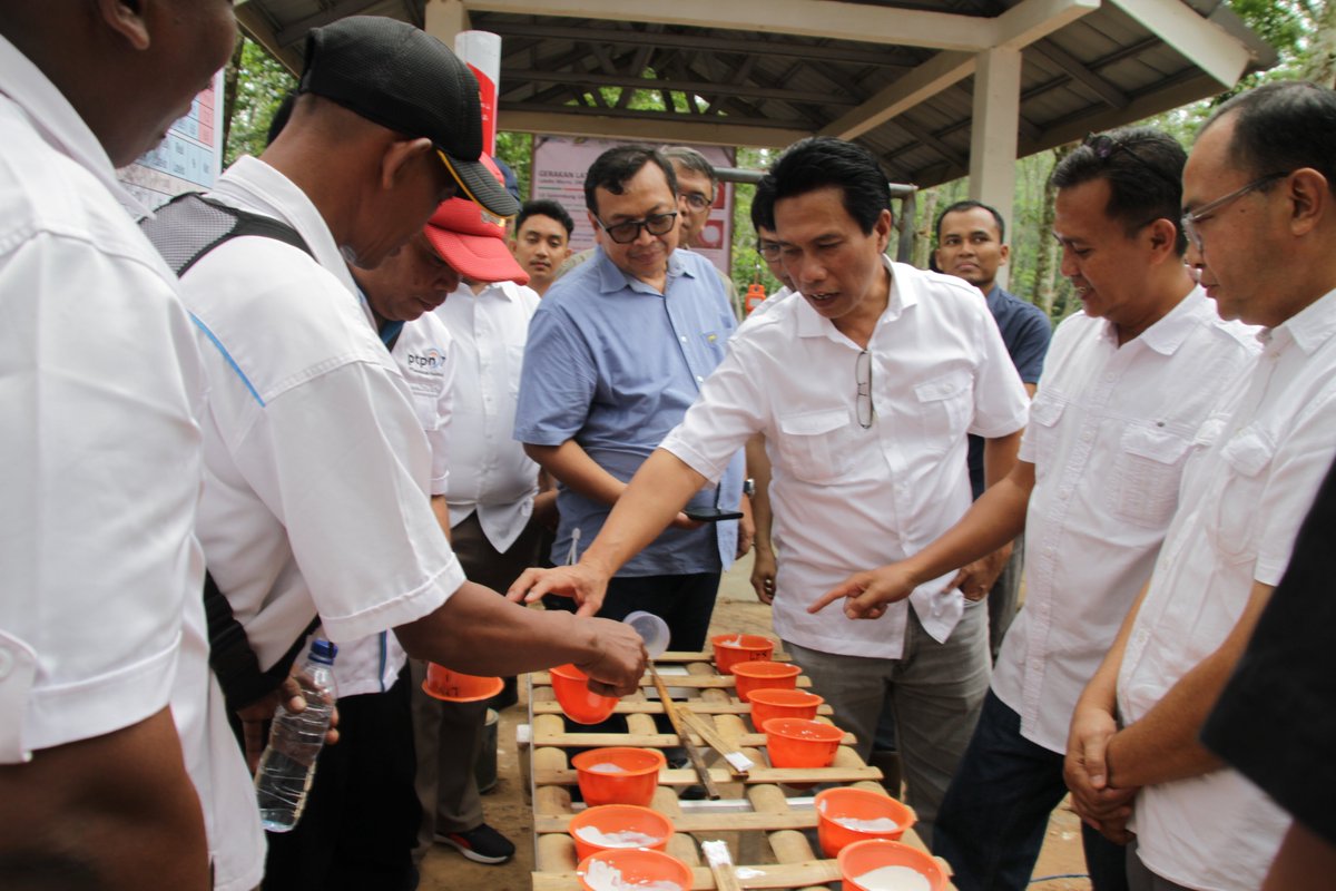 ptpn_7's tweet photo. PTPN I Reg.7 Kampanye “Gerakan Lateks Murni”--> https://t.co/tvQWajqm7x
