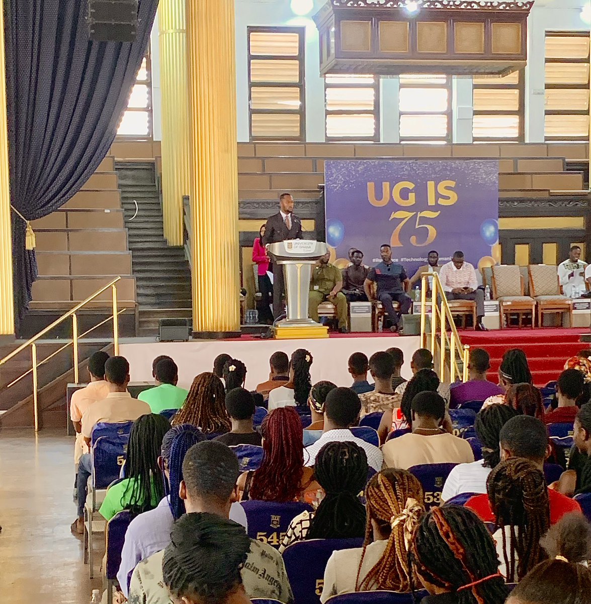Ug_src's tweet photo. “If we want to change the narrative, we must prepare ourselves adequately to fit there”- Mr. Daniel Oppong Kyereme on Starting The Leadership Journey Right.
#SRCFreshersOrientation
#UGSRC24 https://t.co/r66WzTob5n
