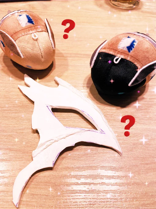 こんな面積で顔隠せると思ってんのか????(ブチギレ) 