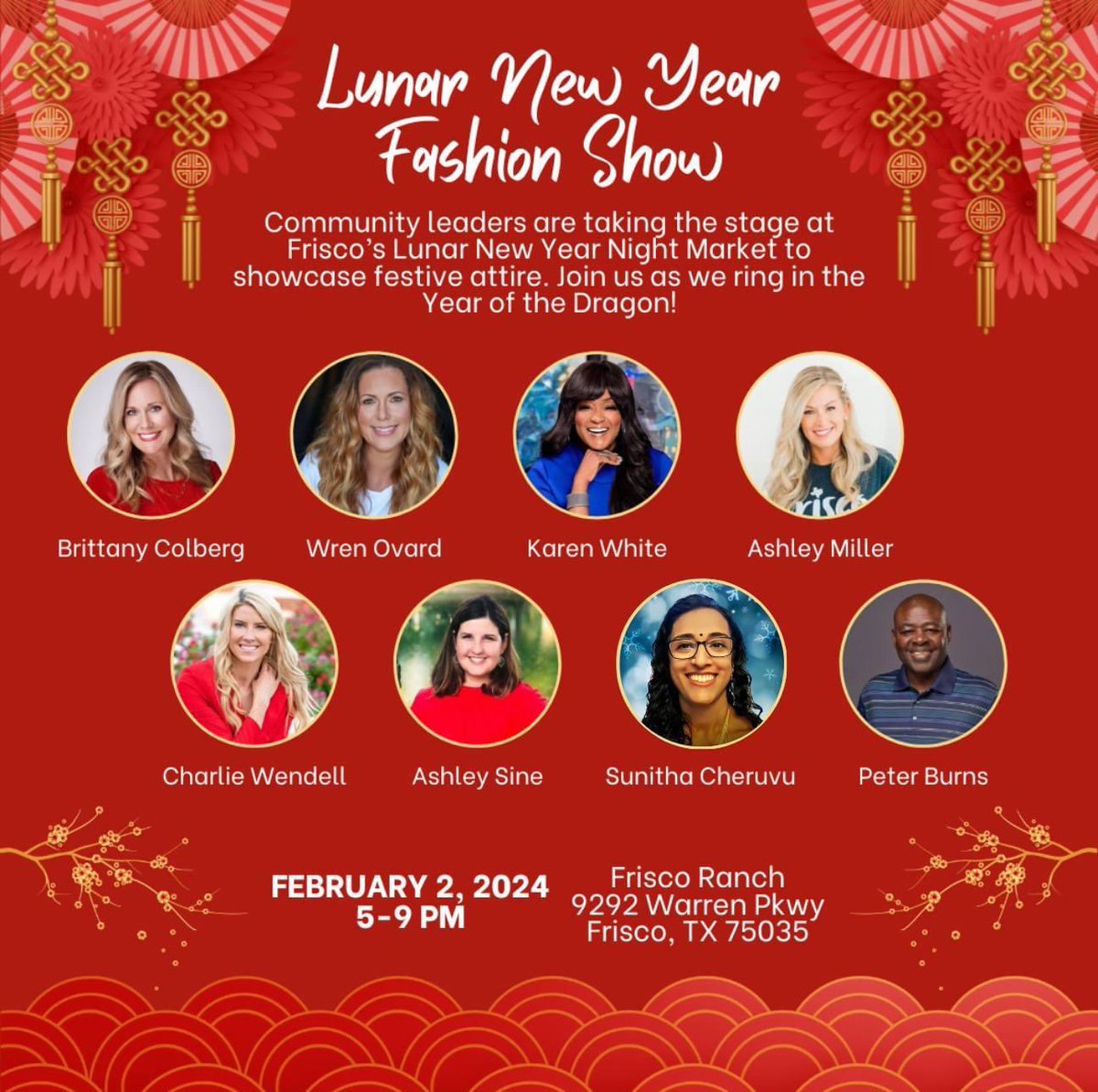 Rescheduled for TODAY!  Come join us at Frisco Ranch 99 for Lion Dance, Fashion Show, Food &amp; Fun!  🦁🐉🍱🎆