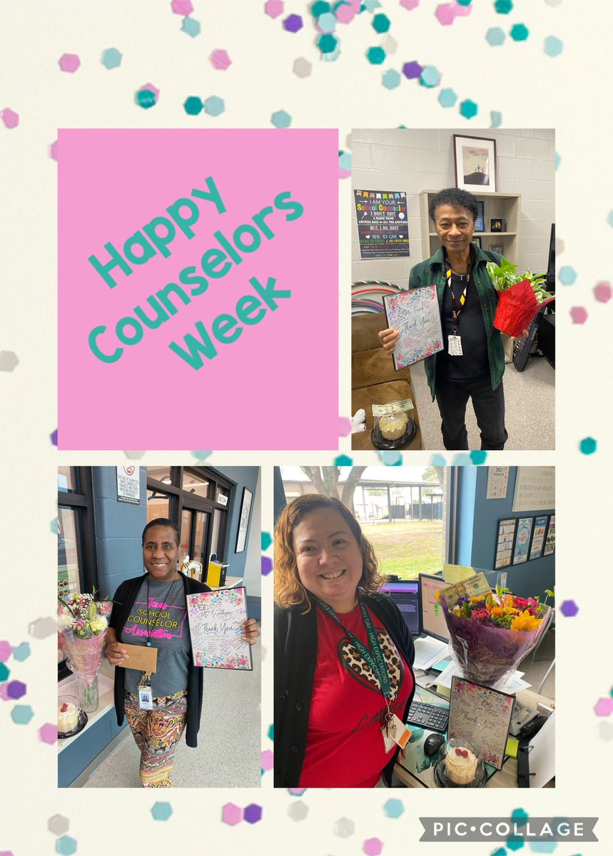 t21vel's tweet photo. Happy Counselors Week to the best counselors in LCISD!!!! #specialsites #ALC #schoolofchoice1621 https://t.co/8Z7Pc26nwH