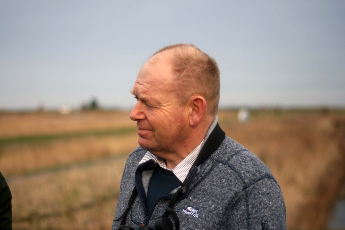 This week we announced the sad passing of colleague and friend, Mark Smart from the RSPB England Team. Mark was hugely respected & liked in the conservation community, a giant of wetland creation. Our latest blog is a tribute. He will be deeply missed shorturl.at/qNU13