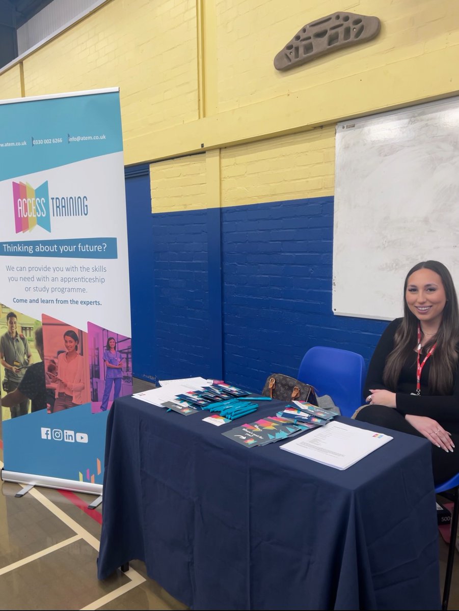Access Training (EM) (@accesstraining) on Twitter photo Thanks for having us <a href="/WPSchoolSpondon/">West Park School</a>!
We loved attending the Post 16 Apprenticeship, Technical and Vocational Pathways Event.
Great talking to students about #apprenticeships and other ways to build their skills.
#NationalApprenticeshipWeek #NAW24 <a href="/Apprenticeships/">Apprenticeships</a> Thanks for having us <a href="/WPSchoolSpondon/">West Park School</a>!
We loved attending the Post 16 Apprenticeship, Technical and Vocational Pathways Event.
Great talking to students about #apprenticeships and other ways to build their skills.
#NationalApprenticeshipWeek #NAW24 <a href="/Apprenticeships/">Apprenticeships</a>