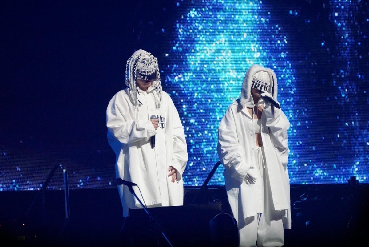 blank_paper_jp's tweet image. 日本での初ライブ#超英雄祭 
アリガトウゴザイマシタ。
さて、次はどこへ#音薬 を届けようかナ。💊

#blankpaper #bpm #C45P3R #T3R354
#仮面ライダー #ガッチャード #ギーツ #超英雄祭