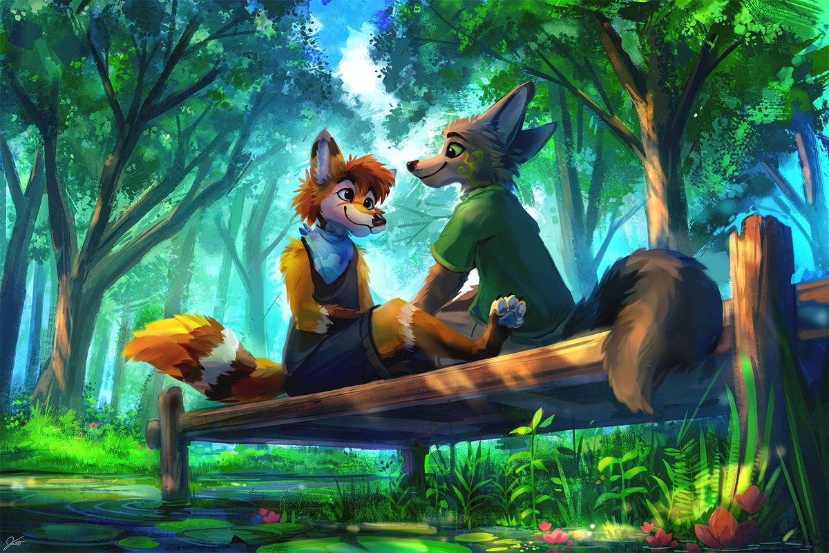 It's just me and you 💕
---
🎨: @Jacato_