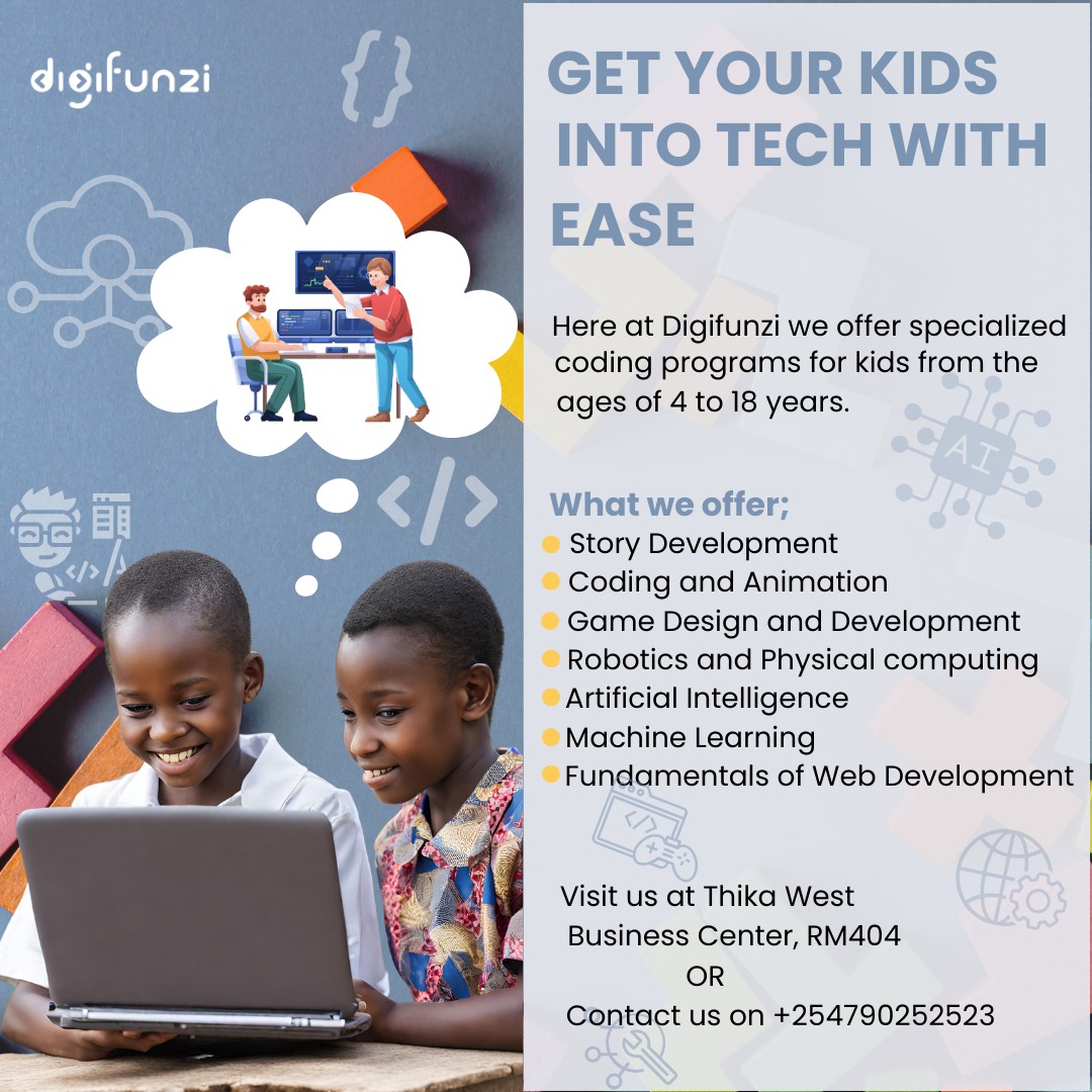 Is your child curious about tech? Give them the tools to thrive in the digital world with Digifunzi! Fun, hands-on programs in coding, robotics, AI & more for ages 5-17. Equip them with the skills they need to be innovators & problem-solvers
#digifunzi #STEMeducation #kidswhocode