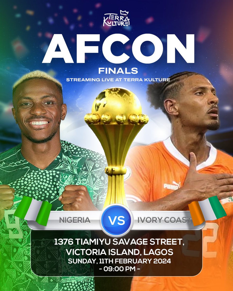 bolanleap's tweet photo. See u all on Sunday ⁦@TerraKulture⁩.
Let's celebrate our heroes! Free drinks https://t.co/gEV47rShtd