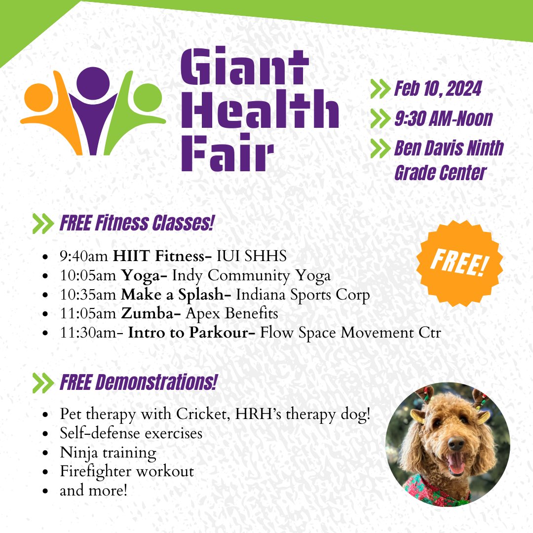 WayneWellness's tweet photo. Wayne Winter Games 2024 is TOMORROW!! Join us for a jam-packed day of FREE fun, fitness classes, giveaways! Swipe to see what you will be doing tomorrow! #WWG2024 #GiantHealthFair #GiantMile #bewaynewell @WayneTwpSuper @WayneTwpSchools https://t.co/9XxY3BAZwM